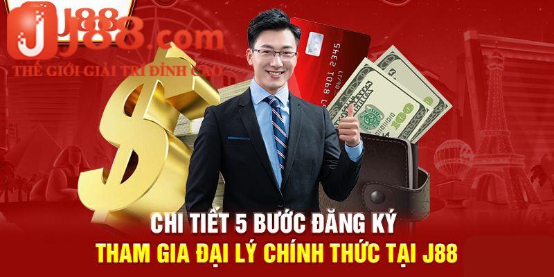 Các bước tham gia đại lý J88 đơn giản